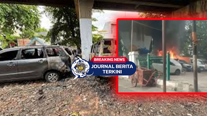 [VIDEO] Tetap Waspada! Mobil Terbakar Saat Parkir di Kolong Rel Layang Jakarta Pusat