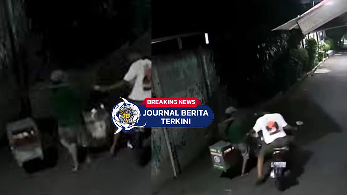 [VIDEO] Detik-Detik Penjual Cuanki Jadi Korban Dugaan Penjambretan