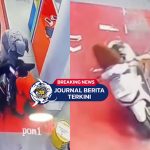 [VIDEO] Momen Dua Emak-Emak Terjatuh Saat Mengisi BBM, Motor Kehilangan Keseimbangan