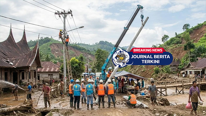 [VIDEO] PLN Pulihkan 100% Listrik di Sumut dan Sumbar Pasca Banjir & Longsor