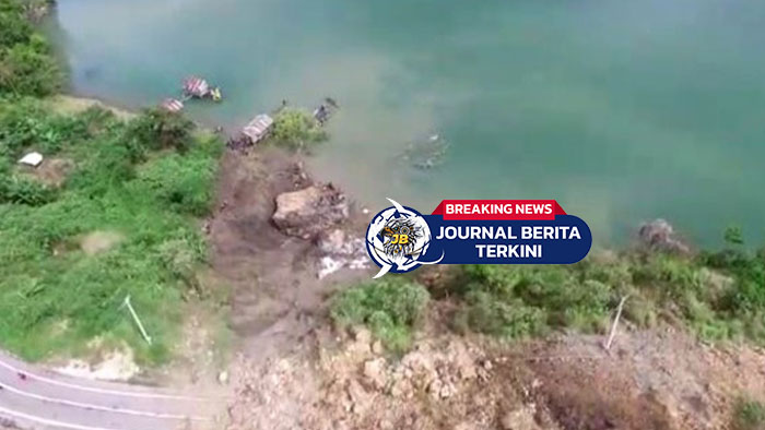 [VIDEO] Terekam Warga! Longsor Terjadi di Sekitar Danau Laut Tawar, Aceh Tengah