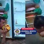 [VIDEO] Viral! Bapak Temukan Kulkas Hanyut dan Makan Isinya Usai Bantu Evakuasi Warga